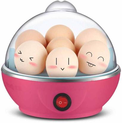 Electric 7 Egg Boiler Cooker Electric 7 Egg Boiler Cooker Egg Cooker (Multicolor, 7 Eggs)