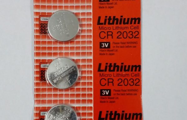 Micro Lithium Cell CR2032 3V Coin Battery(2 qty)