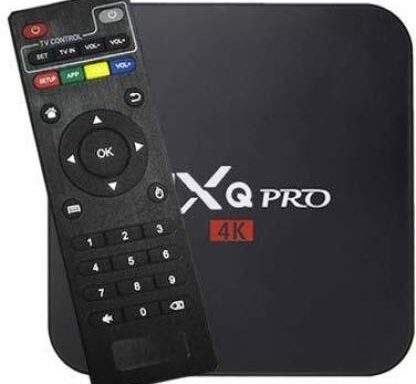 MXQ Pro 4K Android TV Box,Android 7.1 TV Box 1GB/8GB 4K Ultra HD Smart Streaming Media Player Smart Box Amlogic S905W Quad core 64 Bits Smart 4K TV Box with WiFi Media Streaming Device  (Black)